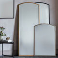 Ramsbury Arch Mirror Antique Gold Large