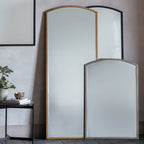 Ramsbury Arch Mirror Antique Gold Large