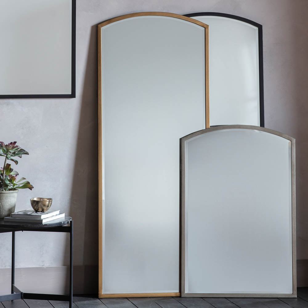Ramsbury Arch Mirror Antique Gold Large