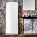 Ramsbury Arch Mirror Antique Silver Large