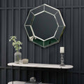 Salzburg Octagon Mirror Silver