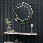 Salzburg Octagon Mirror Silver