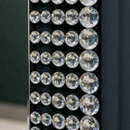 Sherrington Oval Mirror Silver