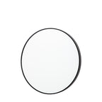 Oakland Mirror Round Black