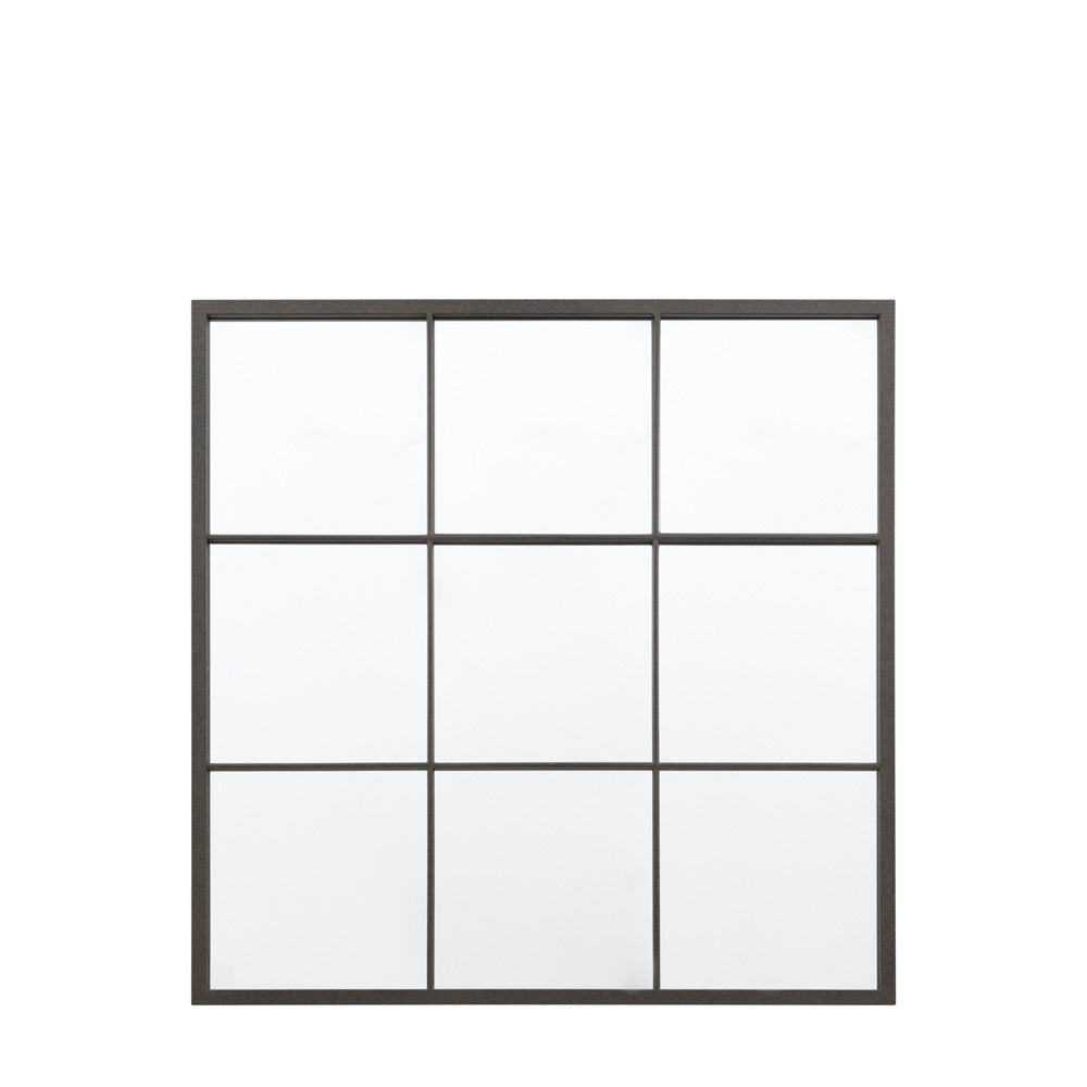 Oaksey Mirror Black Large