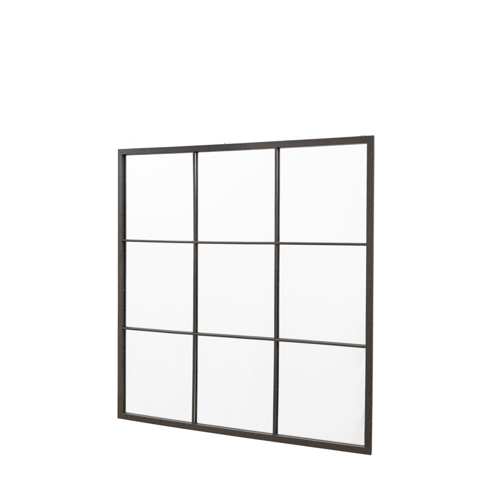 Oaksey Mirror Black Large