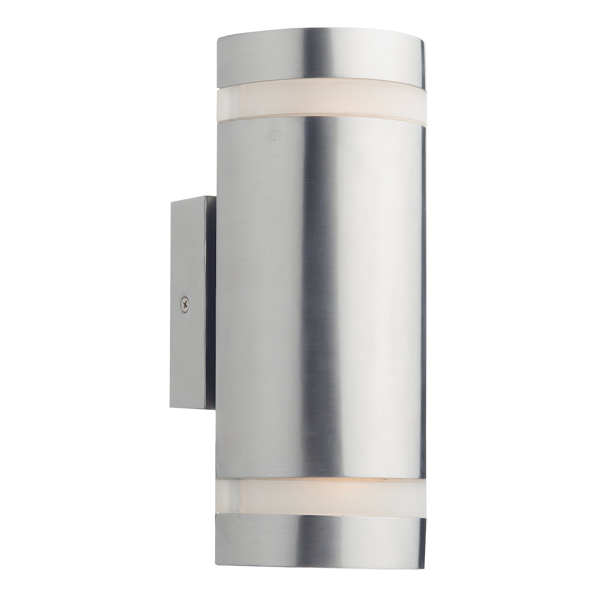 Wessex Outdoor 2 Light Wall Light Stainless Steel LED IP44<br>Polished Stainless Steel
