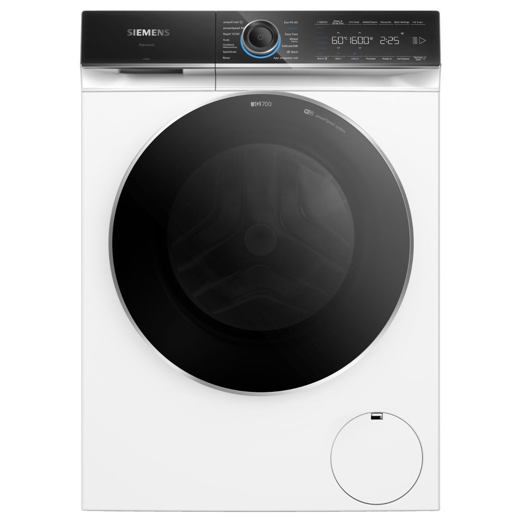 Siemens IQ-700 WG66B2A1GB 11kg Washing Machine with IDOS 1600 rpm - White