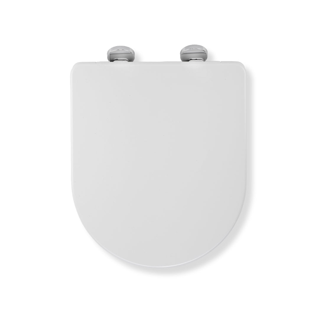 Croydex Eyre Soft Close Toilet Seat - White