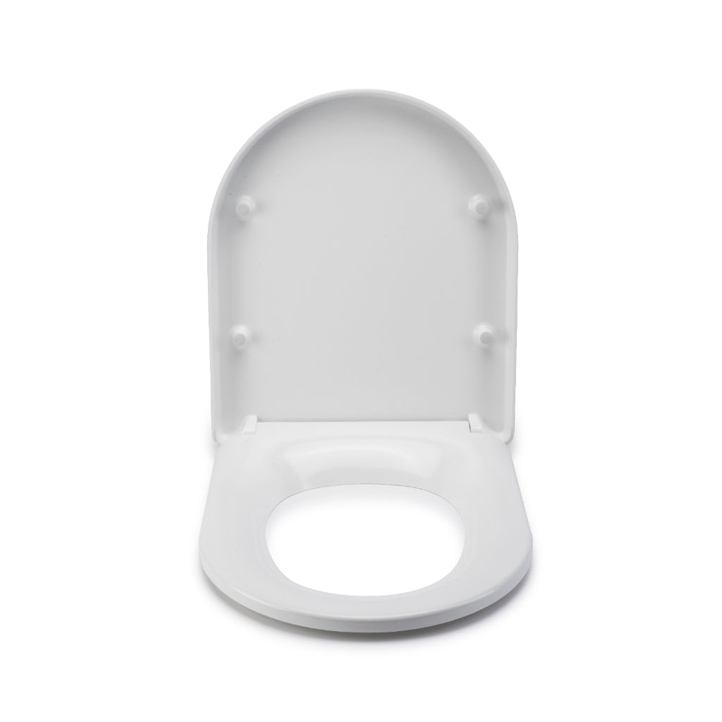 Croydex Eyre Soft Close Toilet Seat - White
