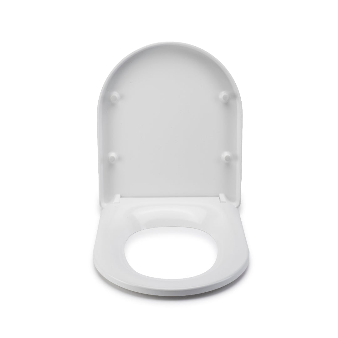 Croydex Eyre Soft Close Toilet Seat - White