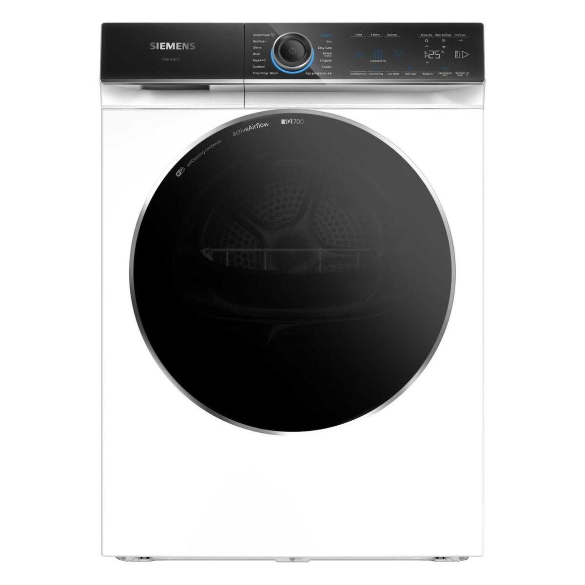 Siemens IQ-700 WR47B2C9GB 9Kg Heat Pump Tumble Dryer - White