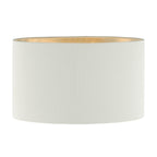 Wyatt Ivory Linen Oval Shade 31cm<br>Ivory