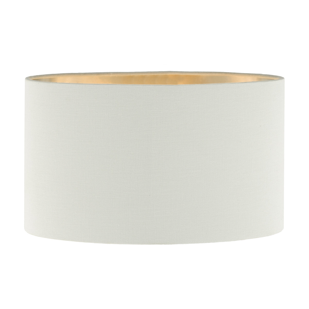 Wyatt Ivory Linen Oval Shade 31cm<br>Ivory