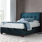 Waterford Ottoman in Vogue Blue - King Size 5'0