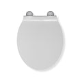 Croydex Victoria Slimline Toilet Seat - White