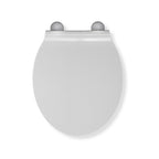 Croydex Victoria Slimline Toilet Seat - White
