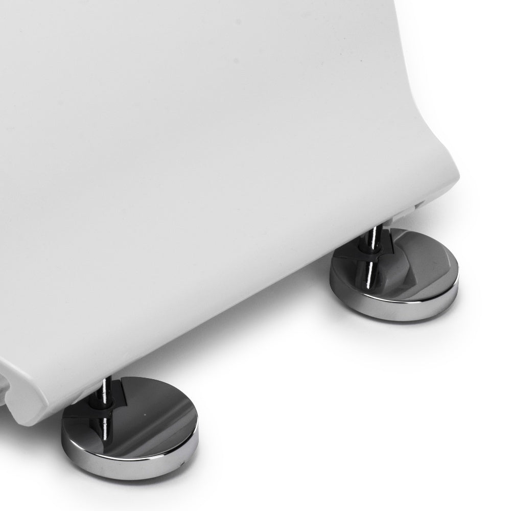 Croydex Victoria Slimline Toilet Seat - White