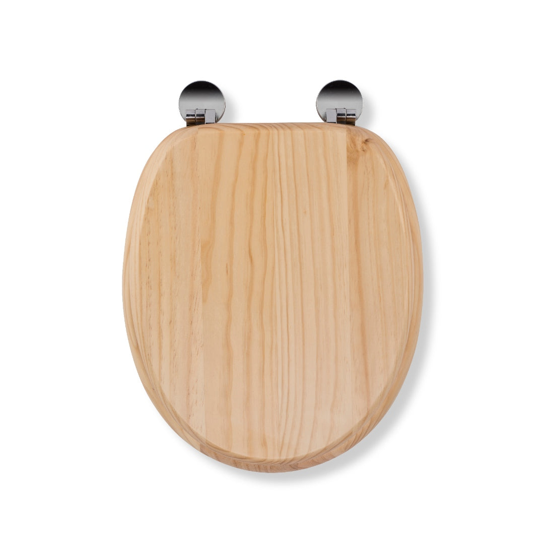 Croydex Davos Blonded Effect Toilet Seat - Pine