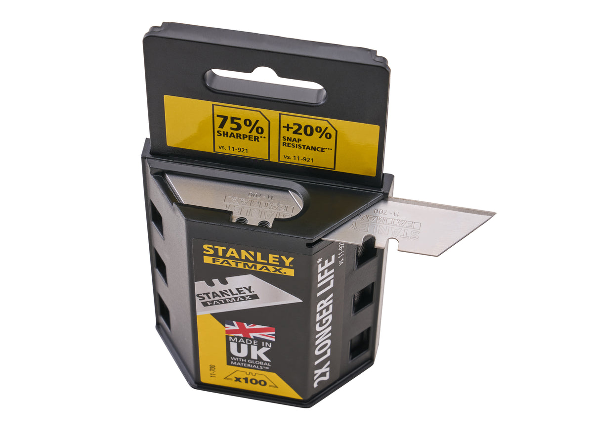 Stanley Replacement Trimming Knife Blades (100)