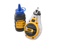 DeWalt 30m (100ft) Chalk Line & Blue Chalk Set