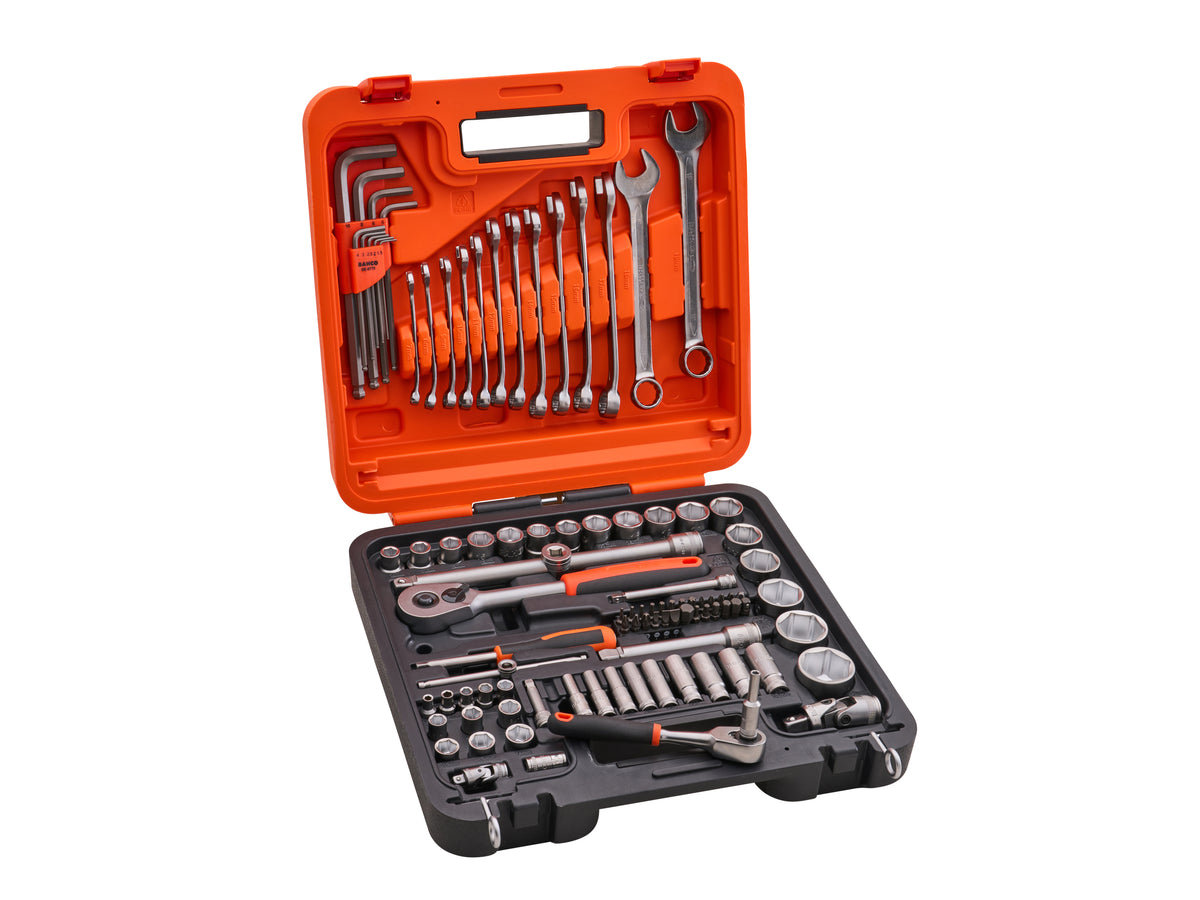 Bahco 98 Piece Socket & Mechanics Set