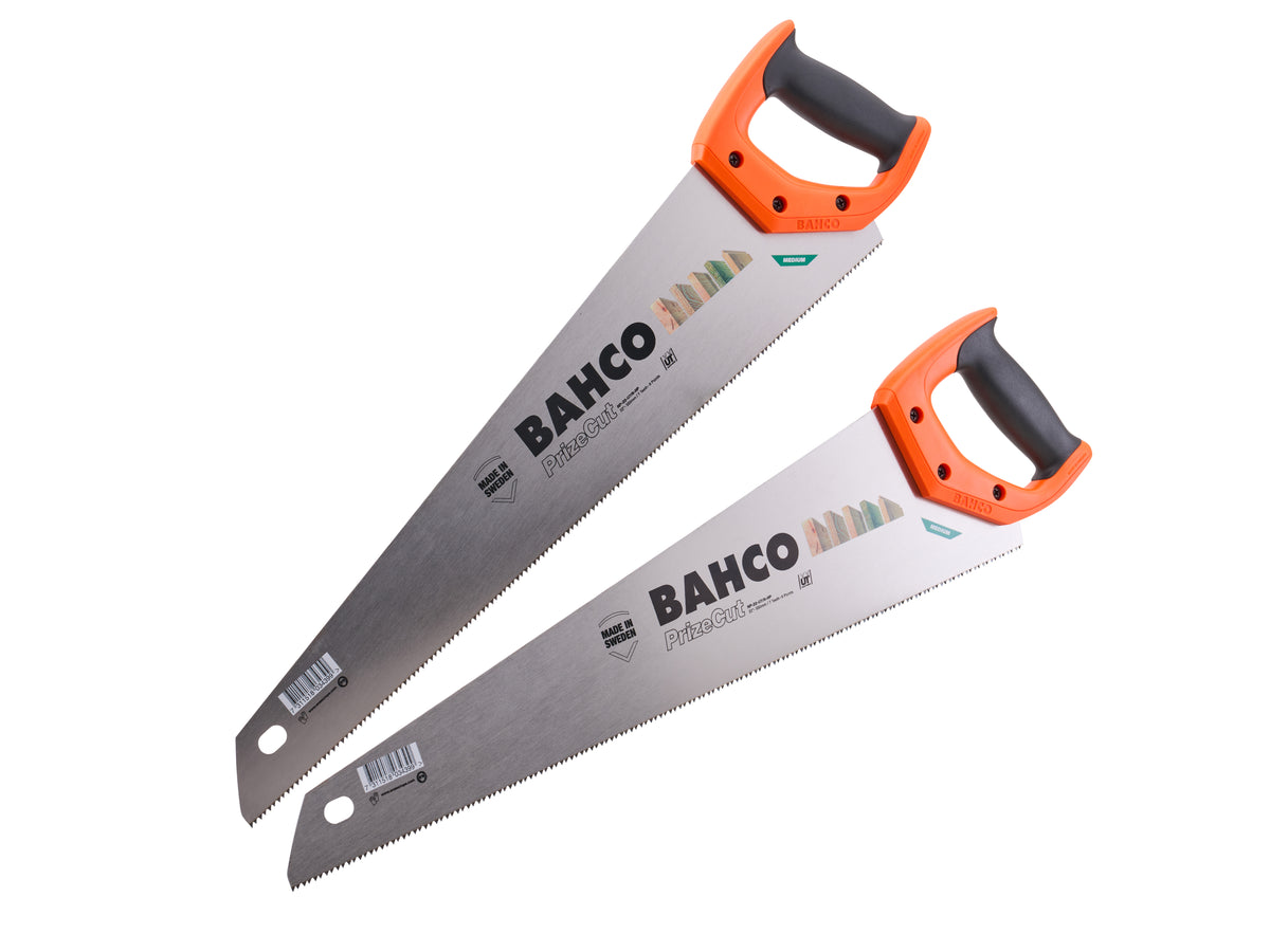 Bahco 550mm (22in) Hardpoint Saw Twin Pack