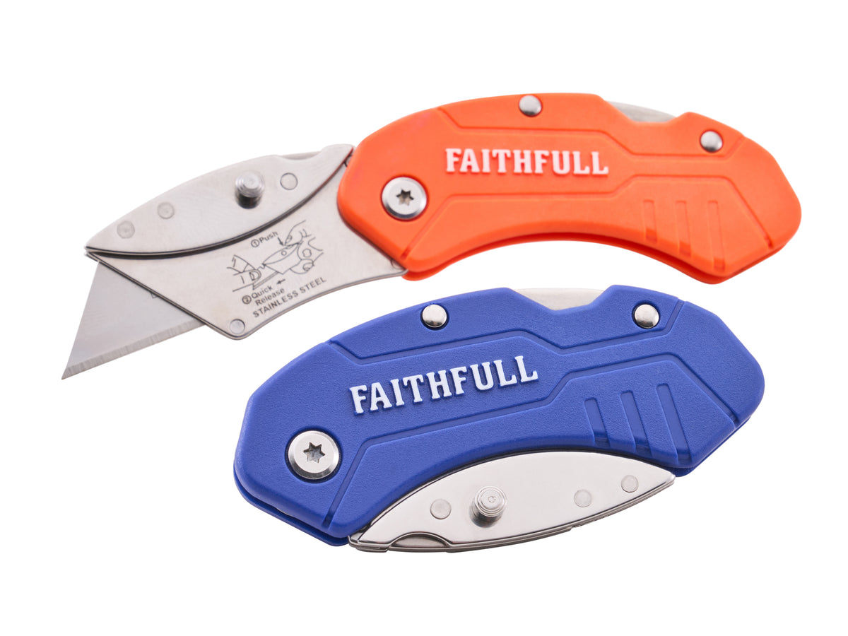 Faithfull Folding Utility Knife