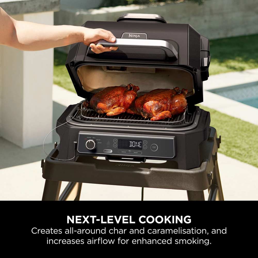 Ninja XSKOGXLRSRKEU Woodfire XL Roast & Smoke Rack - Silver