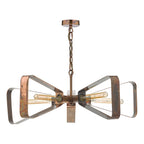 Yavanna Industrial 5 Light Pendant Oiled Copper<br>Mottled Copper