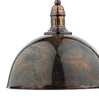 Yoko 1 Light Pendant Mottled Bronze<br>Mottled Bronze