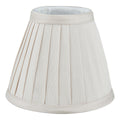 Yovanna Ivory Faux Silk Pleated Shade 15cm<br>Ivory