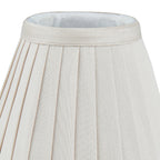 Yovanna Ivory Faux Silk Pleated Shade 15cm<br>Ivory