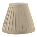 Yiska 6 Light Semi Flush Polished Chrome Ribbed Glass<br>Polished Chrome