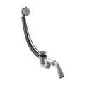 Hansgrohe Axor Flexaplus S Waste and Overflow Set for Standard Bath Tubs Polished Black Chrome 58316330