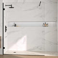 Merlyn Arysto 10 Wetroom Panel Black Frame 1400