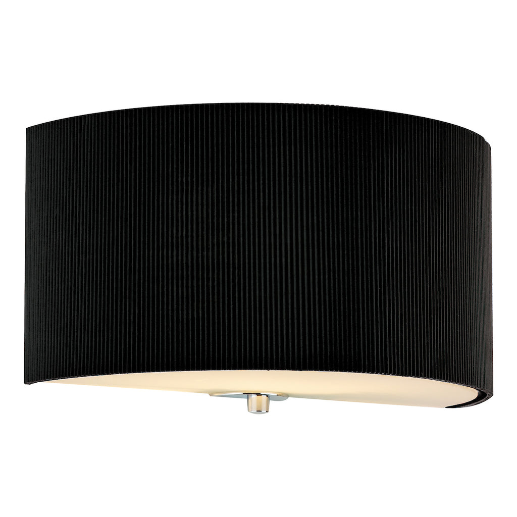 Zaragoza Wall Light With Black Shade <br>Black