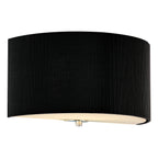 Zaragoza Wall Light With Black Shade <br>Black
