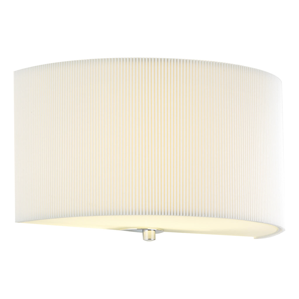 Zaragoza Wall Light With Cream Shade <br>Cream