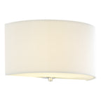 Zaragoza Wall Light With Cream Shade <br>Cream