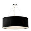 Zaragoza 6 Light Pendant Black 90cm<br>Black