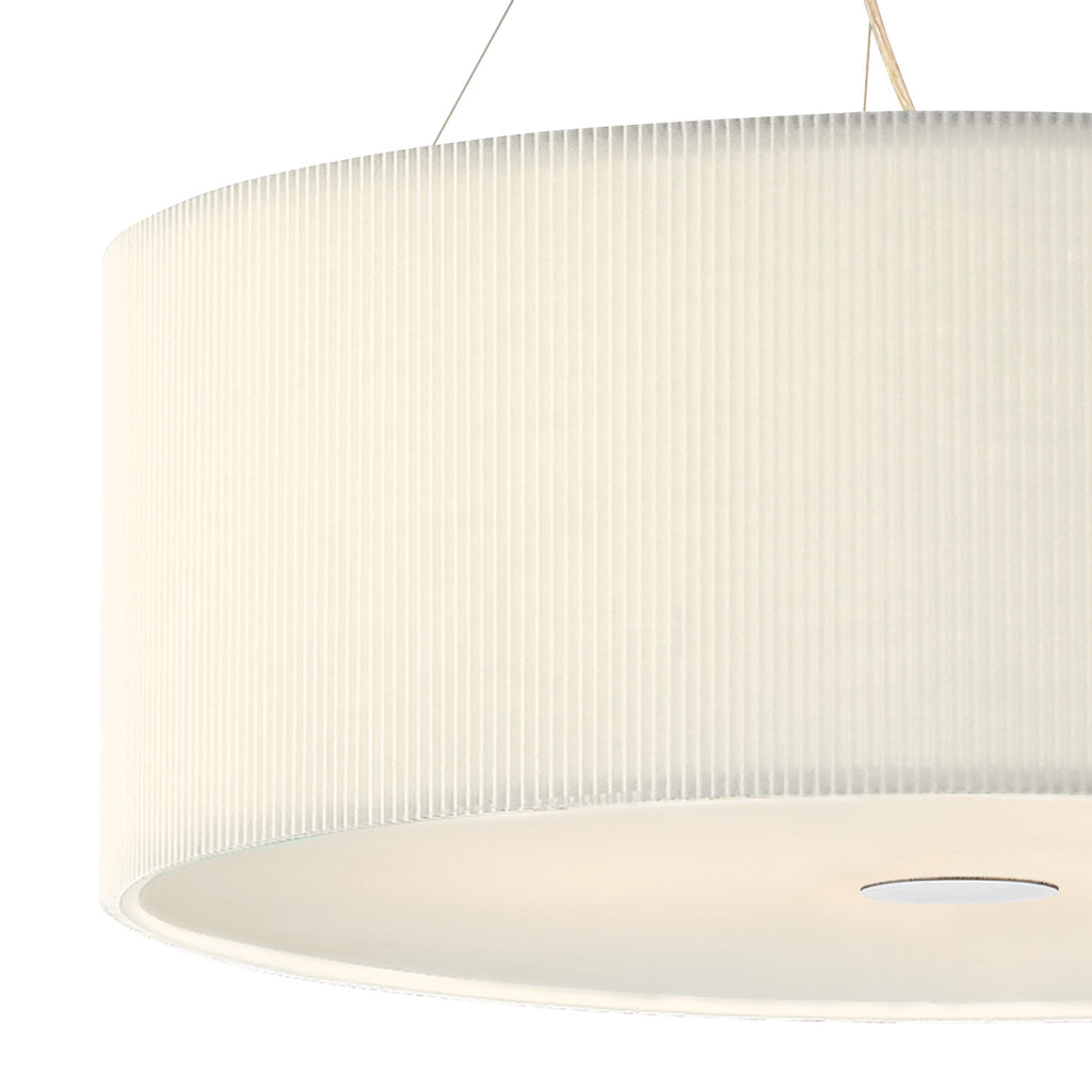 Zaragoza 6 Light Pendant Cream 90cm<br>Cream