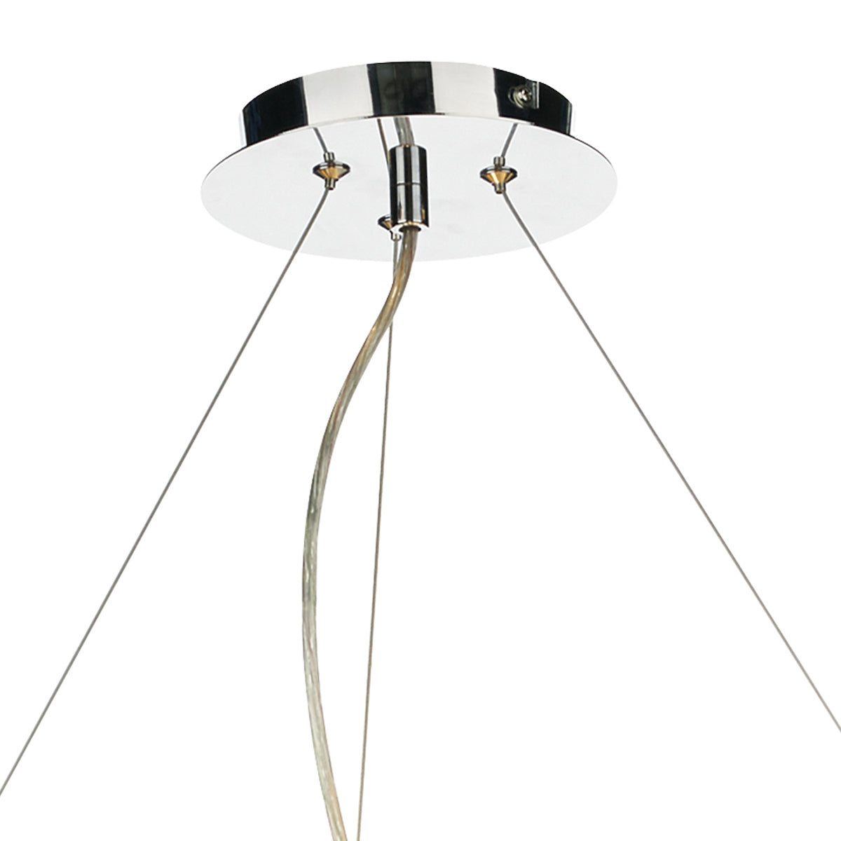 Zaragoza 6 Light Pendant Cream 90cm<br>Cream