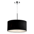 Zaragoza 3 Light Pendant Black 40cm<br>Black