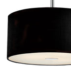 Zaragoza 3 Light Pendant Black 40cm<br>Black