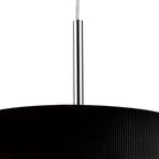 Zaragoza 3 Light Pendant Black 40cm<br>Black