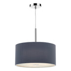 Zaragoza 3 Light Pendant Grey 40cm<br>Grey
