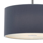 Zaragoza 3 Light Pendant Grey 40cm<br>Grey