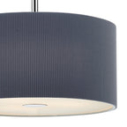 Zaragoza 3 Light Pendant Grey 40cm<br>Grey