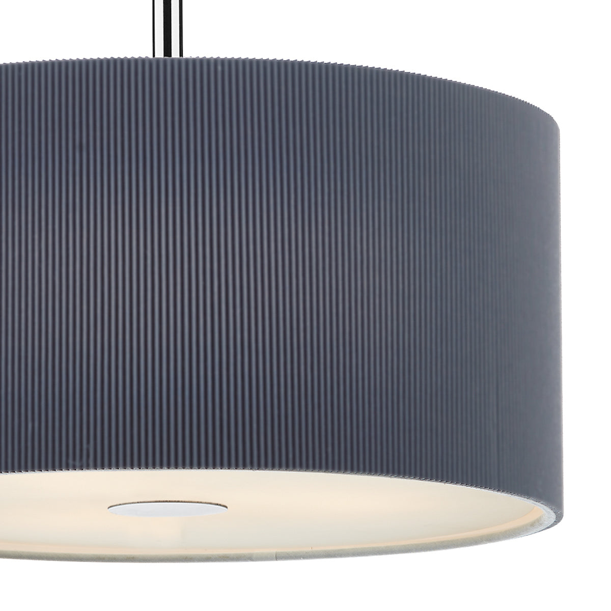 Zaragoza 3 Light Pendant Grey 40cm<br>Grey